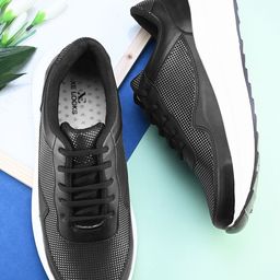 XE Looks Women Textured Lightweight Memory Foam Sneakers-19