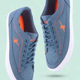 Sparx Men Lace-Up Contrast Sole Sneakers-51