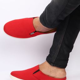 FAUSTO Men Lightweight Round Toe Slip On Mule Sneakers-46