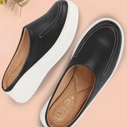 FAUSTO Women Round Toe Lightweight Mule Sneakers-image-84