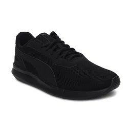 Puma Unisex Black Solid Sneakers-30