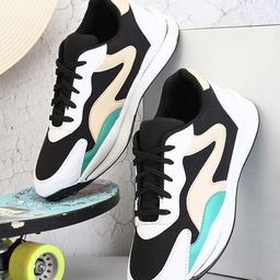 John Karsun Men Colourblocked Moisture Wicking Sneakers-picture-50