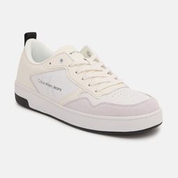 Calvin Klein Jeans Men Colourblocked Leather Lace-up Sneakers-image-4