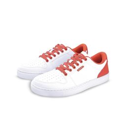 Paragon Women White Perforations Leather Sneakers-image-59