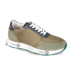 mccoy Men Round Toe Comfort Insole Leather Sneakers-picture-10