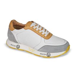 mccoy Men Round Toe Comfort Insole Leather Sneakers-image-114