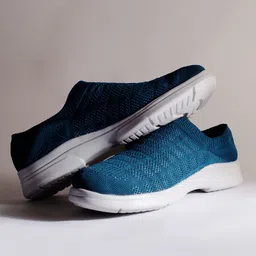 Big Fox Men Green Printed Slip-On Sneakers-image-16