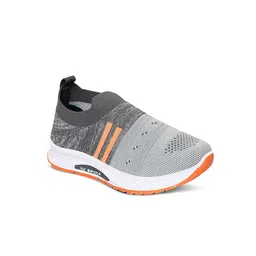 Airspot Kids Textured Lightweight Slip-On Sneakers-picture-12