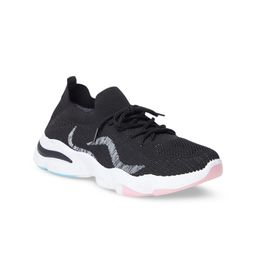 MOZAFIA Women Woven Design Textile Comfort Insole Basics Sneakers-15