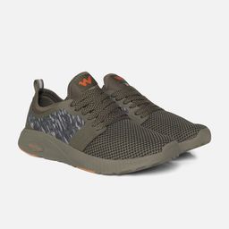Wildcraft Men Olive Green Woven Design Sneakers-image-43