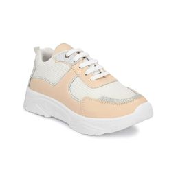 HERE&NOW Women White Woven Design Sneakers-picture-15