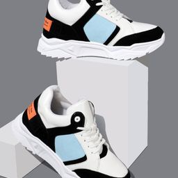RapidBox Men Colourblocked Sneakers-image-7