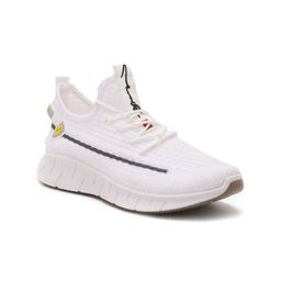 London Rag Men White Woven Design Sneakers-image-74