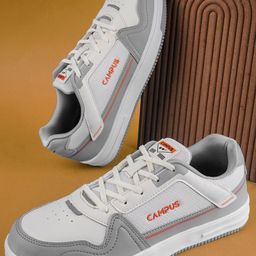 Campus Men Textured Perforated Sneakers-6