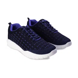 Paragon Men Woven Design Lace-Up Sneakers-33