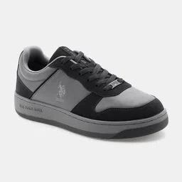 U.S. Polo Assn. Men Colourblocked PU Sneakers-35