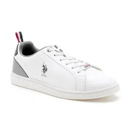 U.S. Polo Assn. Men Colourblocked PU Sneakers-image-66
