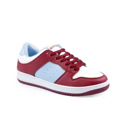 bacca bucci Women Perforated Colourblocked Sneakers-12