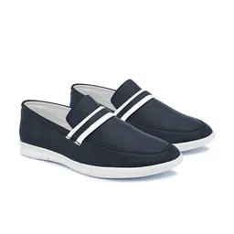 Mast & Harbour Men Striped Lightweight Loafers-image-63