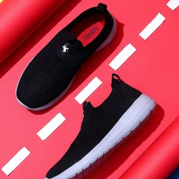 Cantabil Men Round Toe Textile Slip-On Sneakers-picture-51