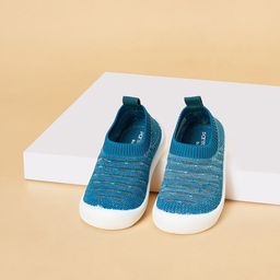 Pantaloons Baby Boys Textured Round Toe Slip-On Sneakers-image-89