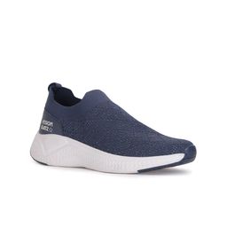 North Star Women Blue Woven Design Slip-On Sneakers-image-41