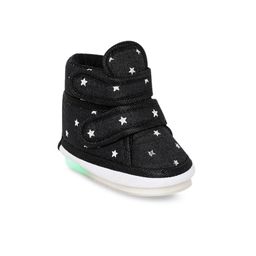 CHiU Unisex Kids Black Woven Design Slip-On Sneakers-image-48