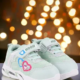HOOH Now Comfort in Fashion Kids Perforations Lightweight Round Toe Sneakers-30