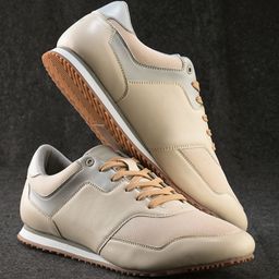 HRX by Hrithik Roshan Men Beige Retro Jogger Round Toe Lightweight Sneakers-picture-12