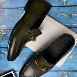 Cobblerz Men Buckles Detail Leather Loafers-image-59