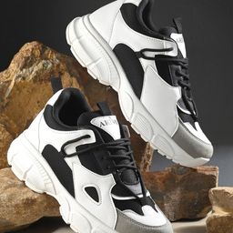 ARIVO Men Colourblocked Sneakers-image-56