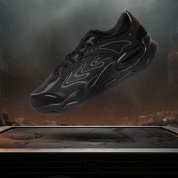 Xtep Men Textured Lightweight Lace-Up Sneakers-4