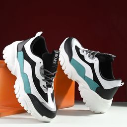 knoos Women Colourblocked Lightweight Sneakers-49