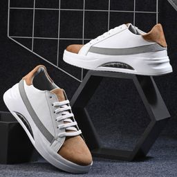 The Roadster Lifestyle Co Men Colorblocked Casual Sneakers-image-38