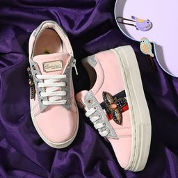 FRESH 1947 FEET Kids Textured Round Toe Comfort Insole Lightweight Sneakers-image-49