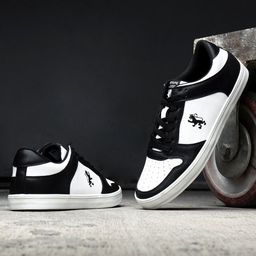Red Tape Men Colourblocked Contrast Sole Sneakers-28