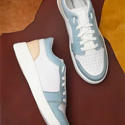 Provogue Men White Colourblocked Sneakers-image-35