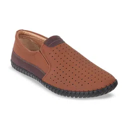 WALKWAY by Metro Men Perforations Slip-On Sneakers-image-97