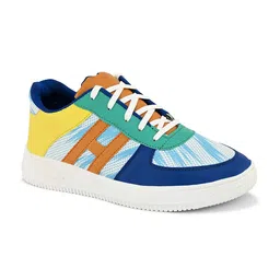 John Karsun Men Colourblocked Lightweight Lace-Up Sneakers-image-15