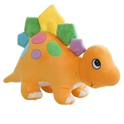 Mirada Kids Orange & Blue Printed Dinosaur Soft Toys-picture-2