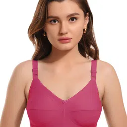 elina Full Coverage Non Padded Anti Bacterial Cotton Minimizer Bra-22