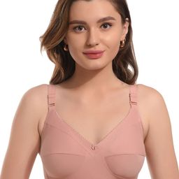 elina Full Coverage Non Padded Anti Bacterial Cotton Minimizer Bra-picture-24