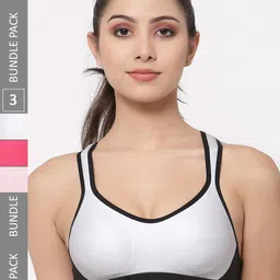 College Girl Pack of 3 Full Coverage Non Padded Side Closure Bra With All Day Comfort-picture-16