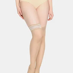 Da Intimo Mid-rise Semi Sheer Net Stocking-97