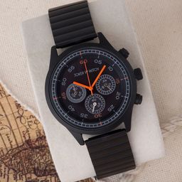 JOKER & WITCH Men Embellished Dial & Stainless Steel Straps Analogue Watch AMWW705-14