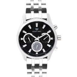 MONT NEO Rugged Men Embellished Dial & Stainless Steel Straps Analogue Watch 7008C-M1104-image-11