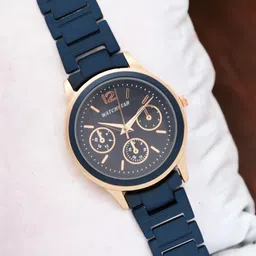 WATCHSTAR Women Stainless Steel Bracelet Style Straps Analogue Watch Lovely BlueDL-image-72
