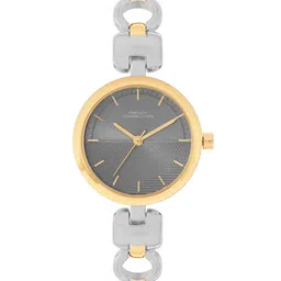 French Connection Women Dial & Stainless Steel Bracelet Style Straps Analogue Automatic Watch FCN0101TM-47