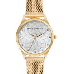 French Connection Women Dial & Bracelet Style Straps Analogue Watch FCP43GM-24
