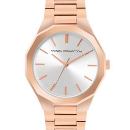 French Connection Women Dial & Stainless Steel Bracelet Style Straps Analogue Watch FCP49SRGM-image-41